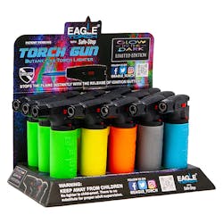 Eagle Torch | Large Glow in the Dark Lighter | Assorted Colours