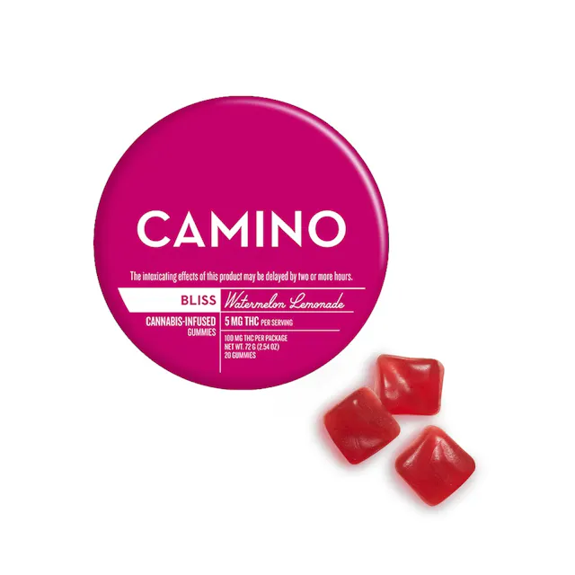 Camino Gummies Watermelon Lemonade 20pk/100mg (2.8g)