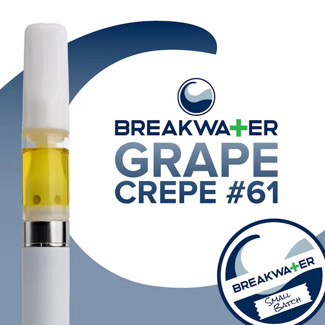 Breakwater Extract Cart Grape Crepe #61 .5g (hybrid, cartridges)