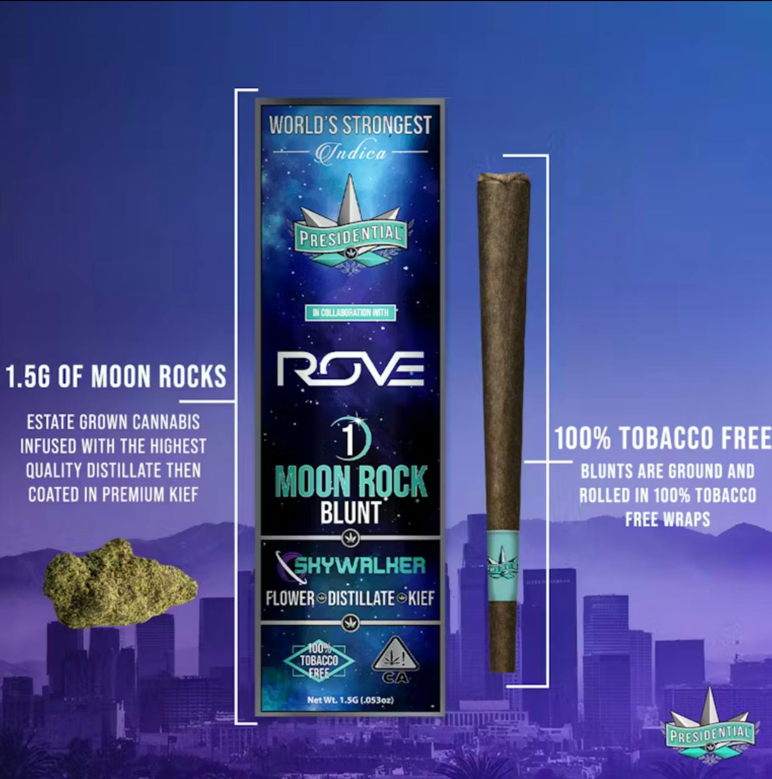 Presidential Moon Rock  Blunt - Skywalker