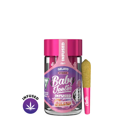 Gelato Baby Jeeter Infused Pre-Roll 5-pack | 2.5g-active