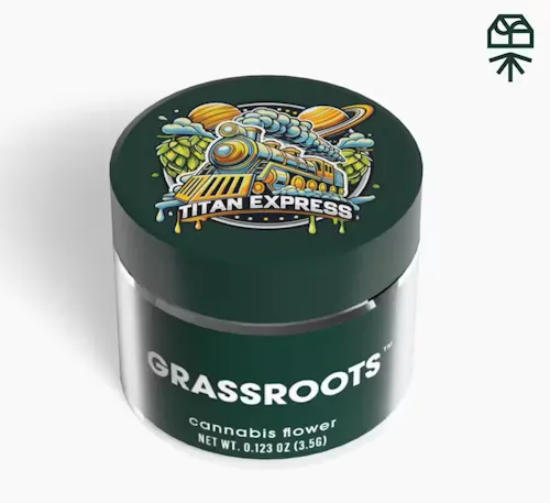 Grassroots – Indoor Flower – Titan Express – 3.5g-active