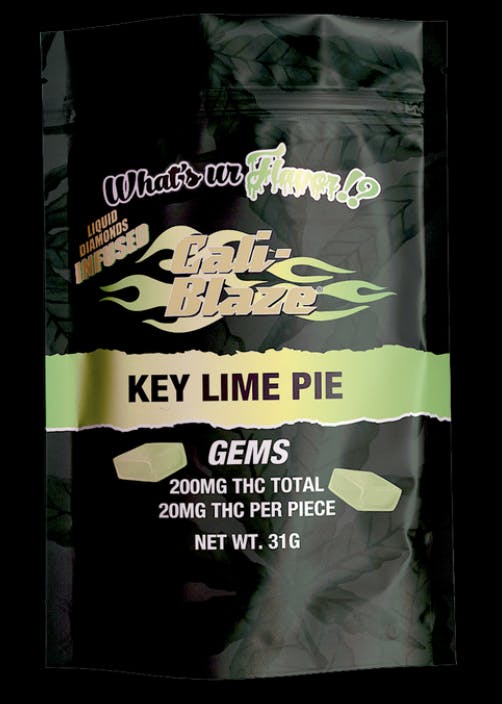 Cali-Blaze | Liquid Diamond Gummies - 200mg - Key Lime
