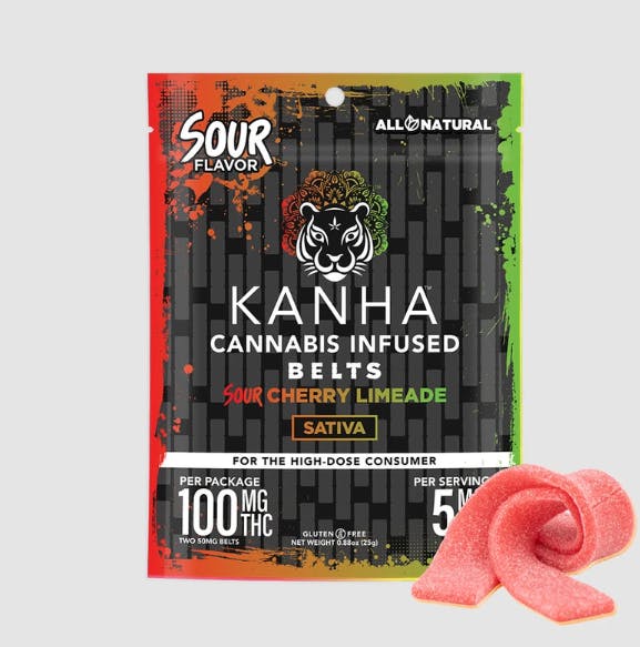 Cherry Limeade Belts (S) - 100mg