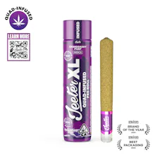 Jeeter - 2g Quad Infused Preroll - Granddaddy Purp - PRE_ROLLS by Jeeter at King of Budz