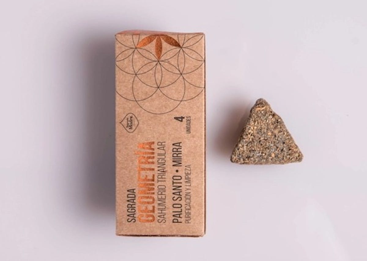 Image of Palo Santo & Myrrh | Sacred Geometry Triangle Incense