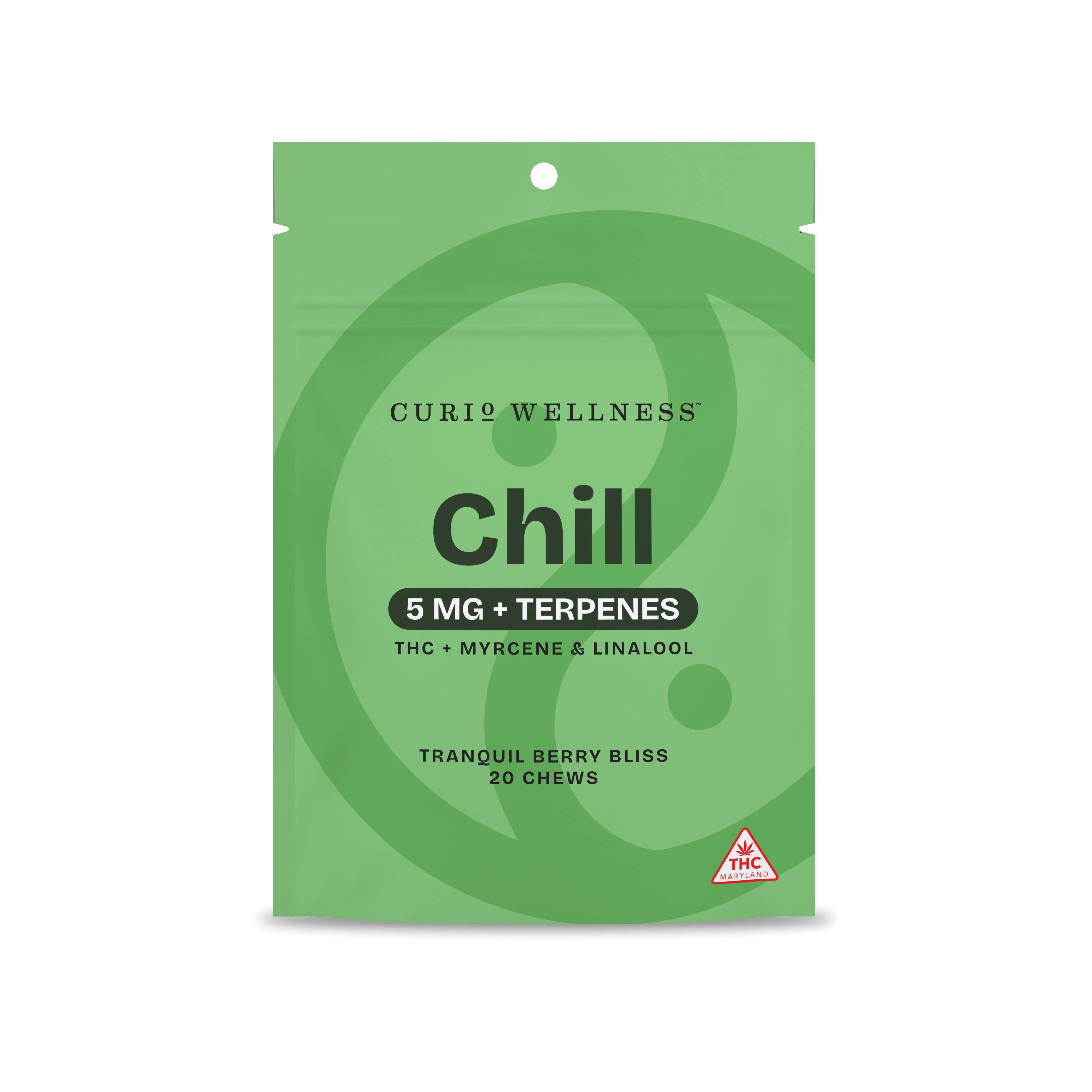 Curio Wellness - Tranquil Berry Bliss - Chill - Gummies - 100mg