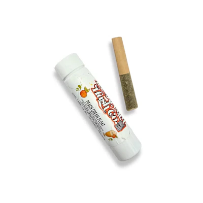 Ice Kream Hash - .5g Rosin Infused Preroll - Peach Cream Float