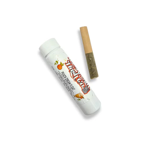 Ice Kream Hash - .5g Rosin Infused Preroll - Peach Cream Float