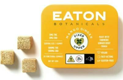 Eaton Botanicals Edible Gummies Fixer Upper Mango Ginger