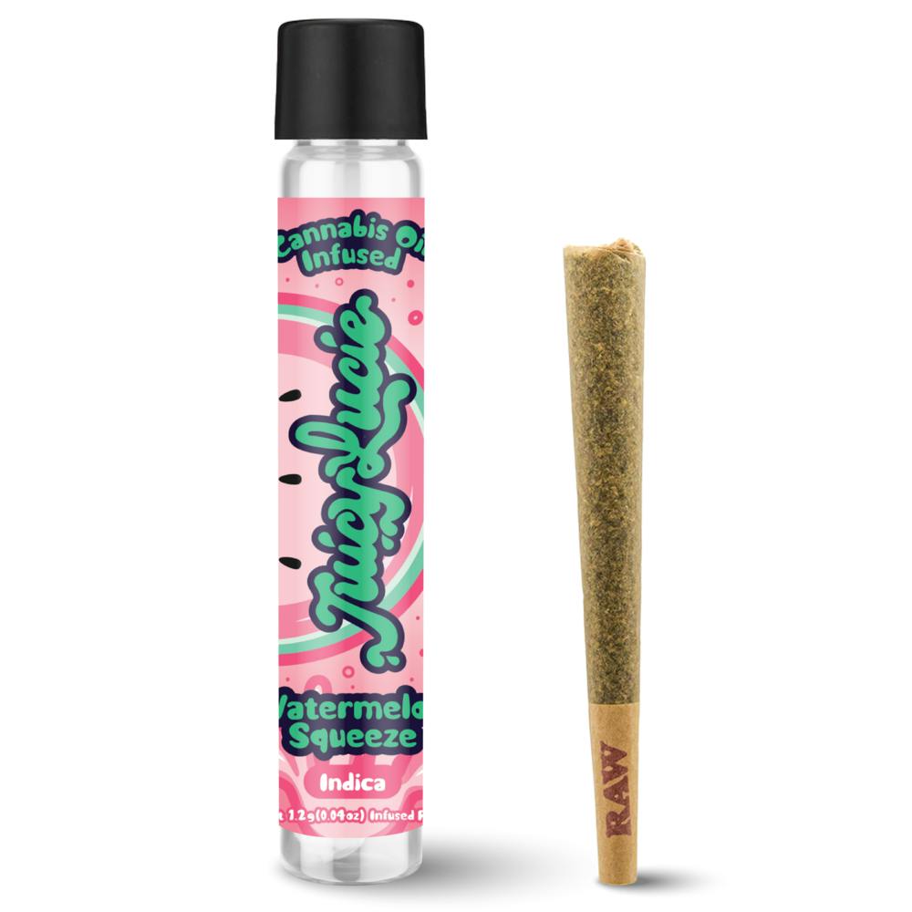 Juicy Lucie | Watermelon Squeeze Infused Pre-Roll | 1.2g | LIV Cannabis  (Lansing)
