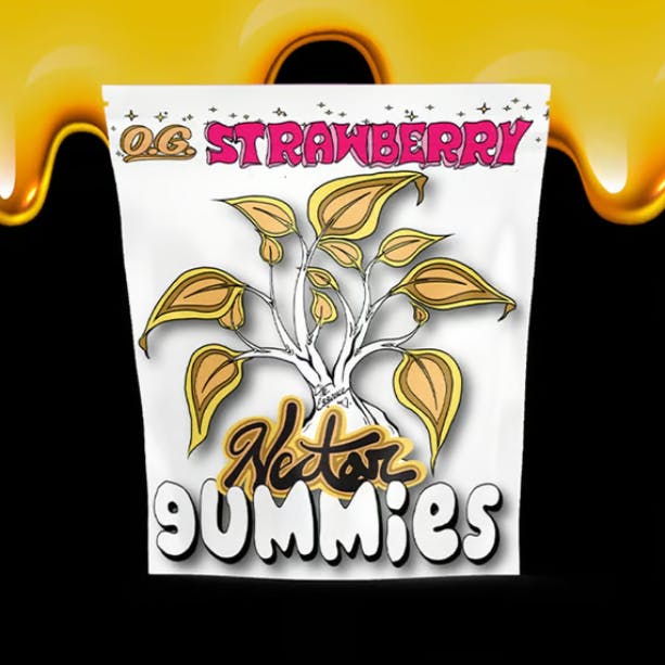 OG Strawberry Gummies Nectar 100MG [10pk] - Strawberry Guava-1
