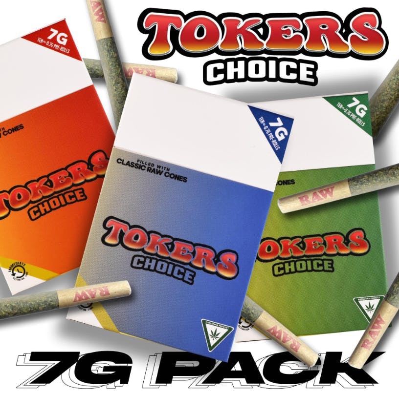 Tokers Choice - 10-Pack .7g Infused Prerolls - Blue Haze