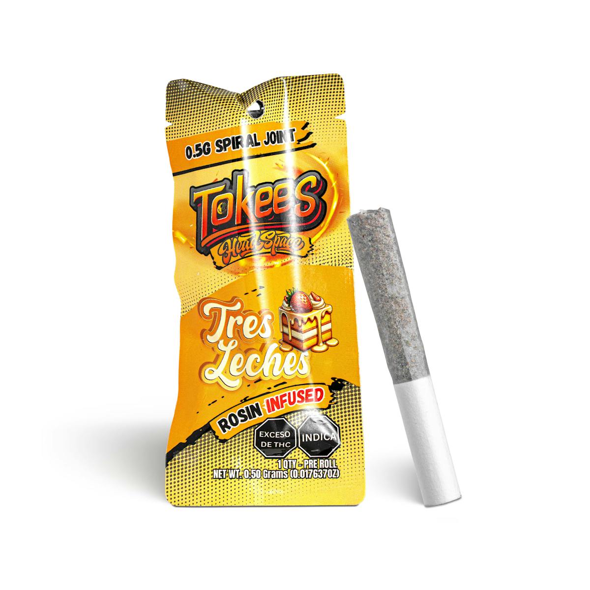 Photo of Tres Leches Tokees Rosin Infused Pre-Roll