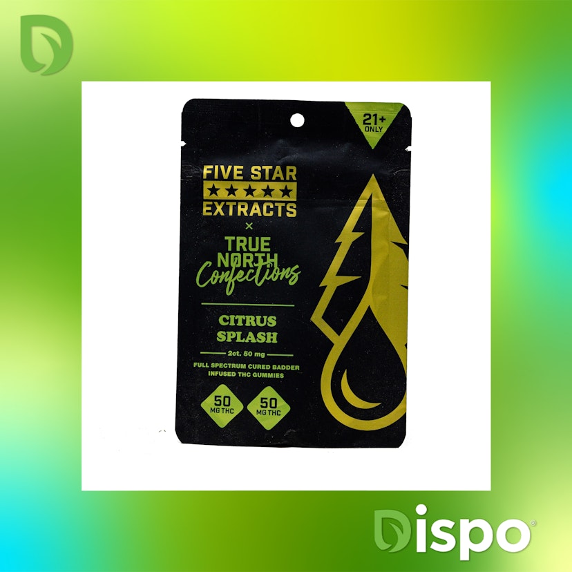 Five Star - Citrus Splash Full Spectrum 200mg Gummies