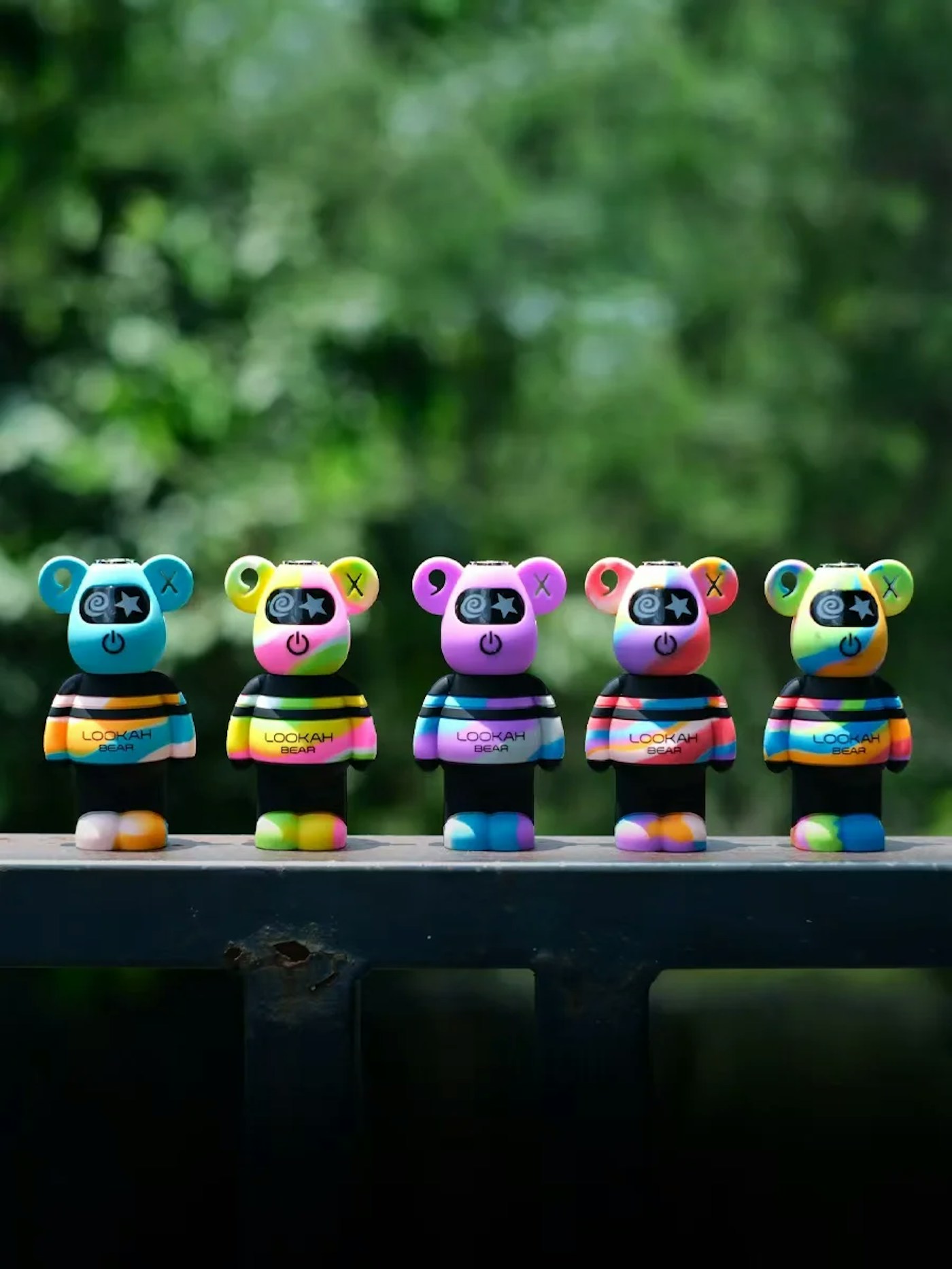 Lookah Tie-Dye Bear 510 Thread Battery