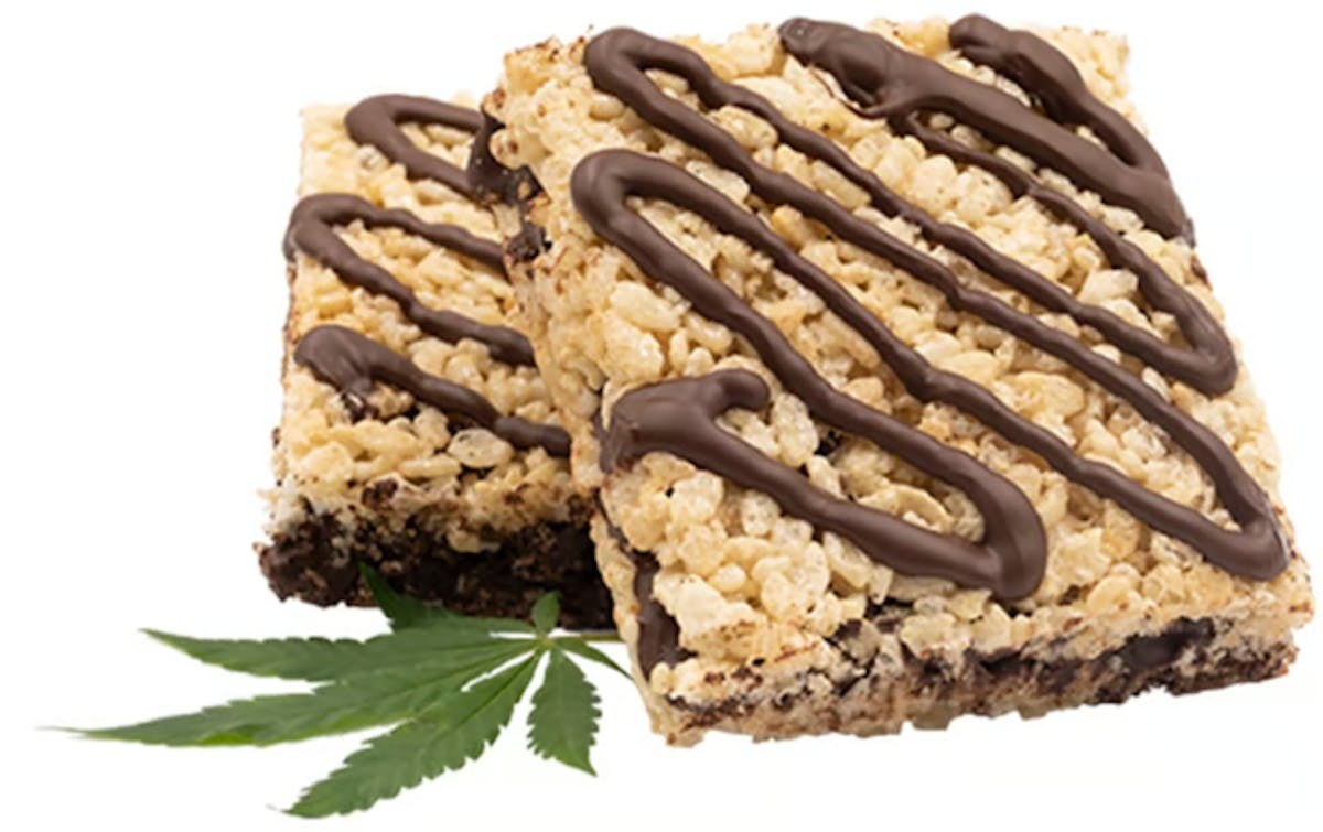 Photo of BAKED-REVERSED S’MORES BAR-100MG