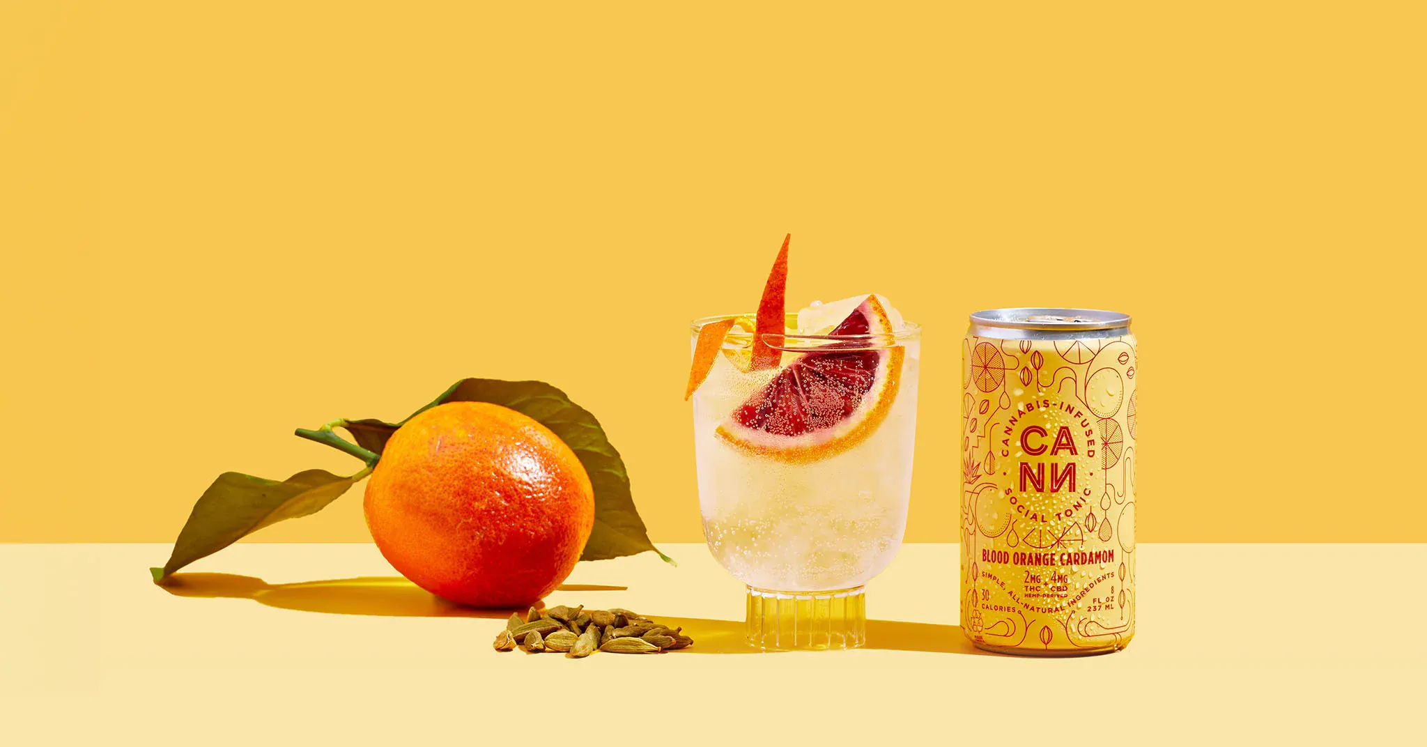 Cann 8oz 6pk - Blood Orange Cardamom at Harborside (San Jose 10th
