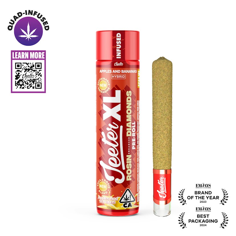 Apples and Bananas Quad-Infused XL Jeeter Joint | 2g