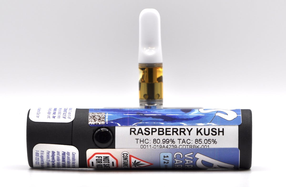 Image of Raspberry Kush | 0.5g Distillate Cartridge