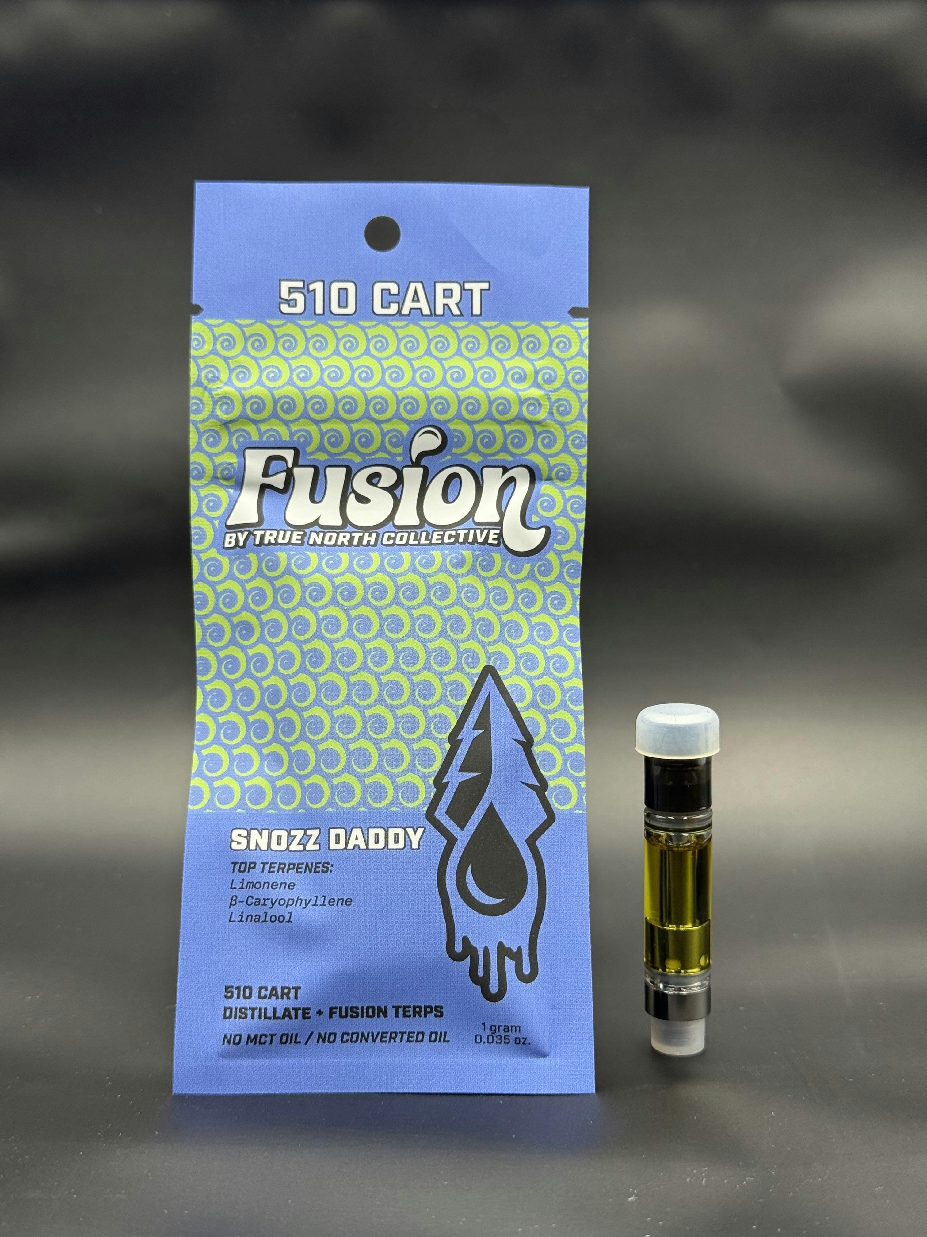 Product: True North Cartridges | Snozz Daddy Fusion Distillate Cartridge | 1g