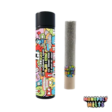 Monopoly Melts - 2.5g Hash Rosin Infused Donut - Watermelon Zkittlez X Zquishee