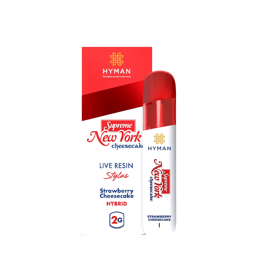 Hyman Cannabis Live Resin Stylus | New York Cheesecake