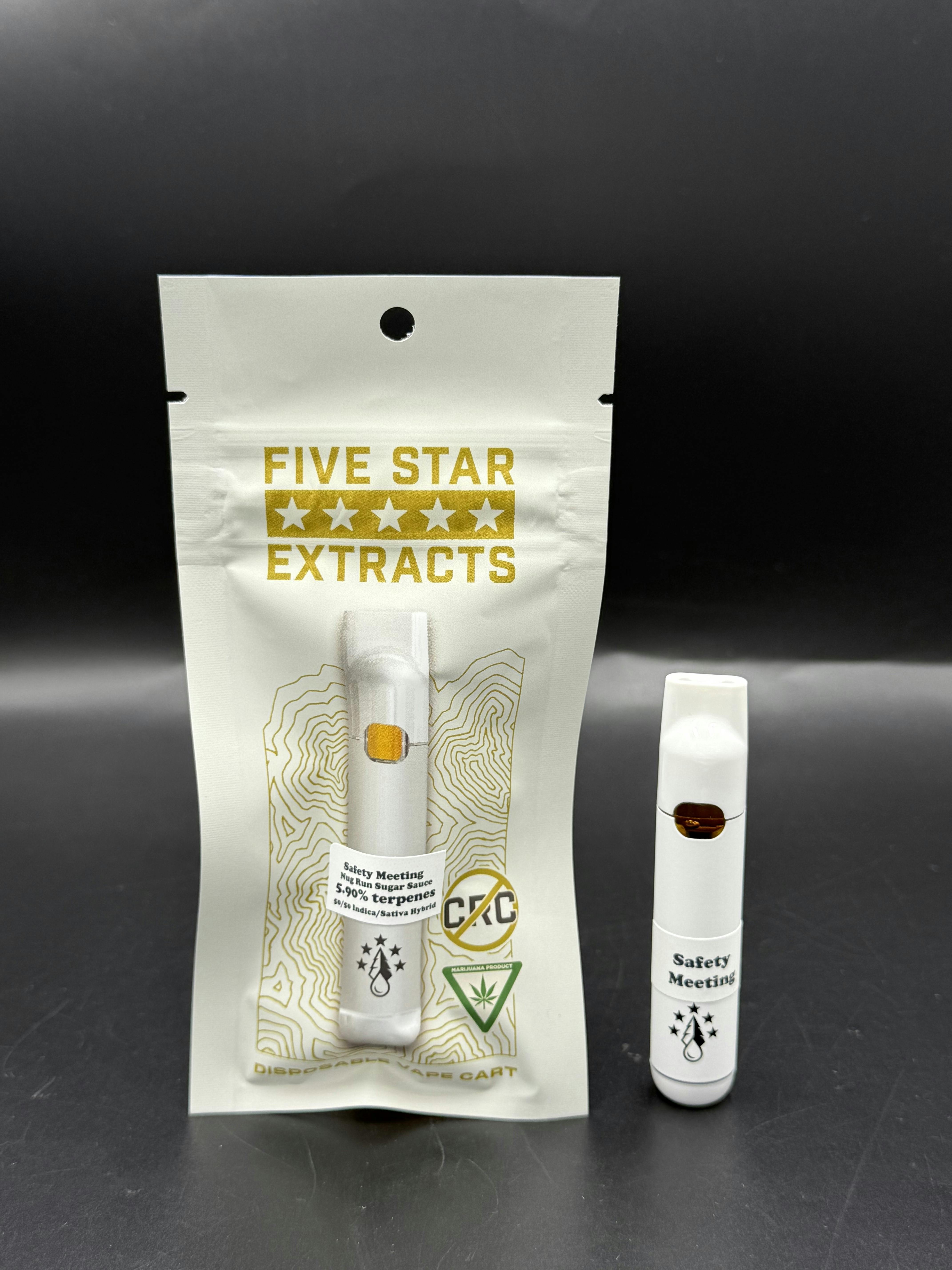 Product: True North | Safety Meeting | Nug Run Suace Disposable Sativa