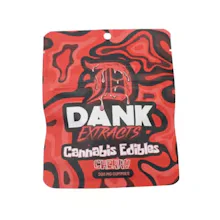 Dank - 200mg Gummies (4x50mg) - Cherry - EDIBLES by Dank Extracts at King of Budz