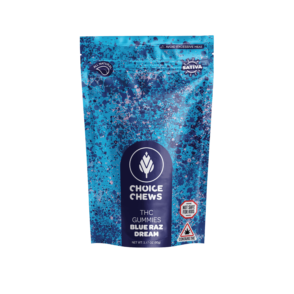 Image of Blue Raz | Sativa Choice Chews