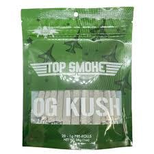 Top Smoke - 28-Pack 1g Prerolls - OG Kush