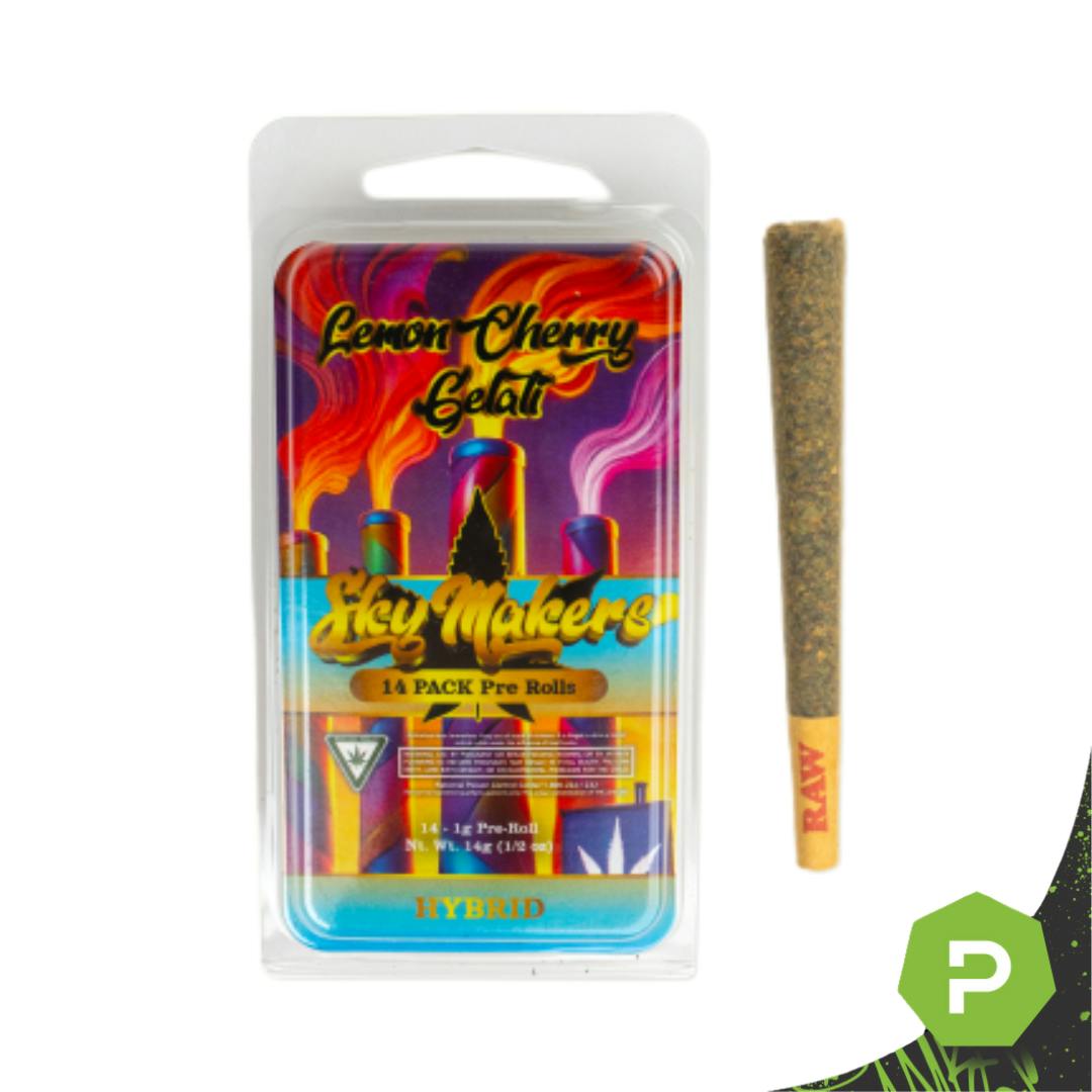 Sky Makers Sky Makers | 14g Preroll Pack | Cap Junky - Puff