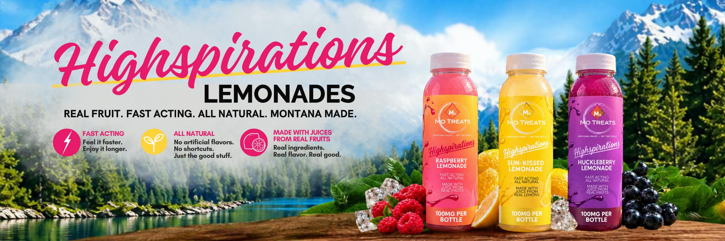 New THC Highspirations Lemonade Drinks from Mo Treats