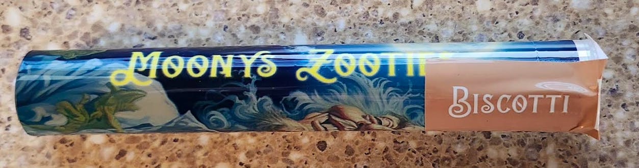 Biscotti Pre roll | Indica Dominant | Moonys Zooties