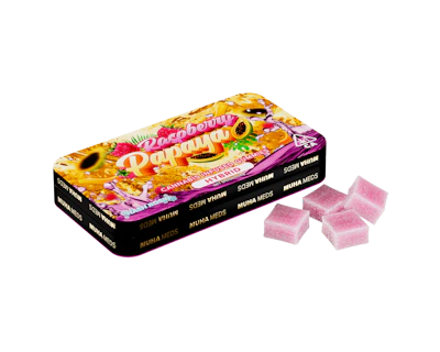 Mambas - 200mg Rosin Gummies - Raspberry Papaya