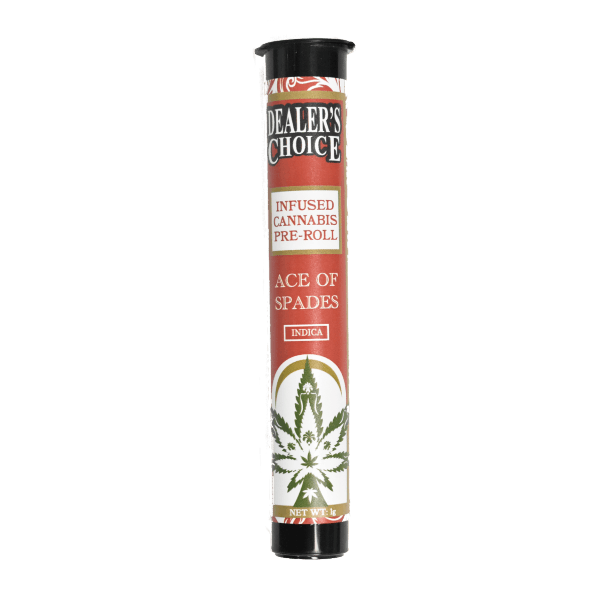 Product: Dealer's Choice | Infused Pre-Roll - 1g - Ace of Spades
