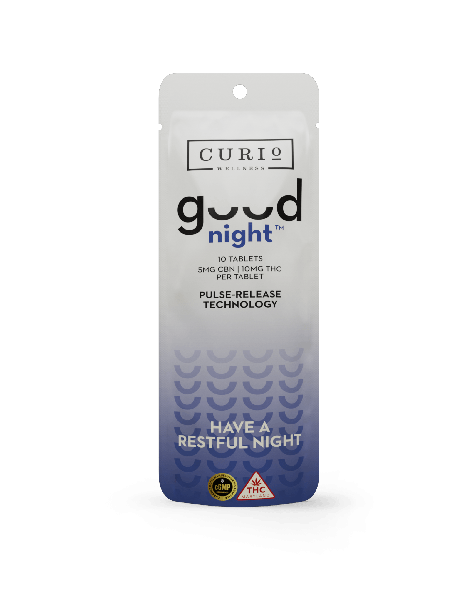 【Good Night】CRDH/CBN isolate,Distillate Good Night Sleep 10:5 (THC:CBN) Tablets - 100mg | Mana