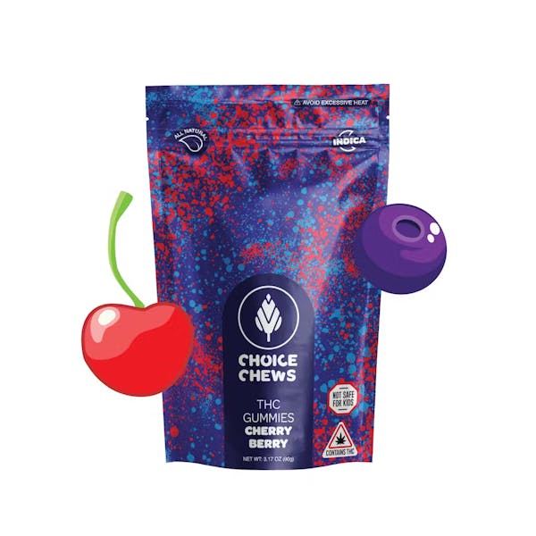 Cherry Berry (I) Gummies - 100mg 20pk - Choice