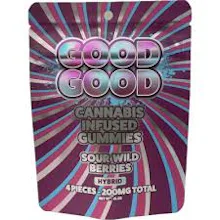 Good Good - 200mg Gummies - Sour Wild Berries