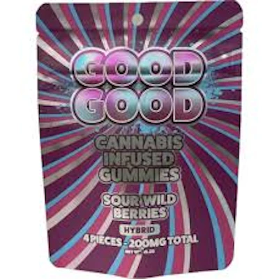 Good Good - 200mg Gummies - Sour Wild Berries