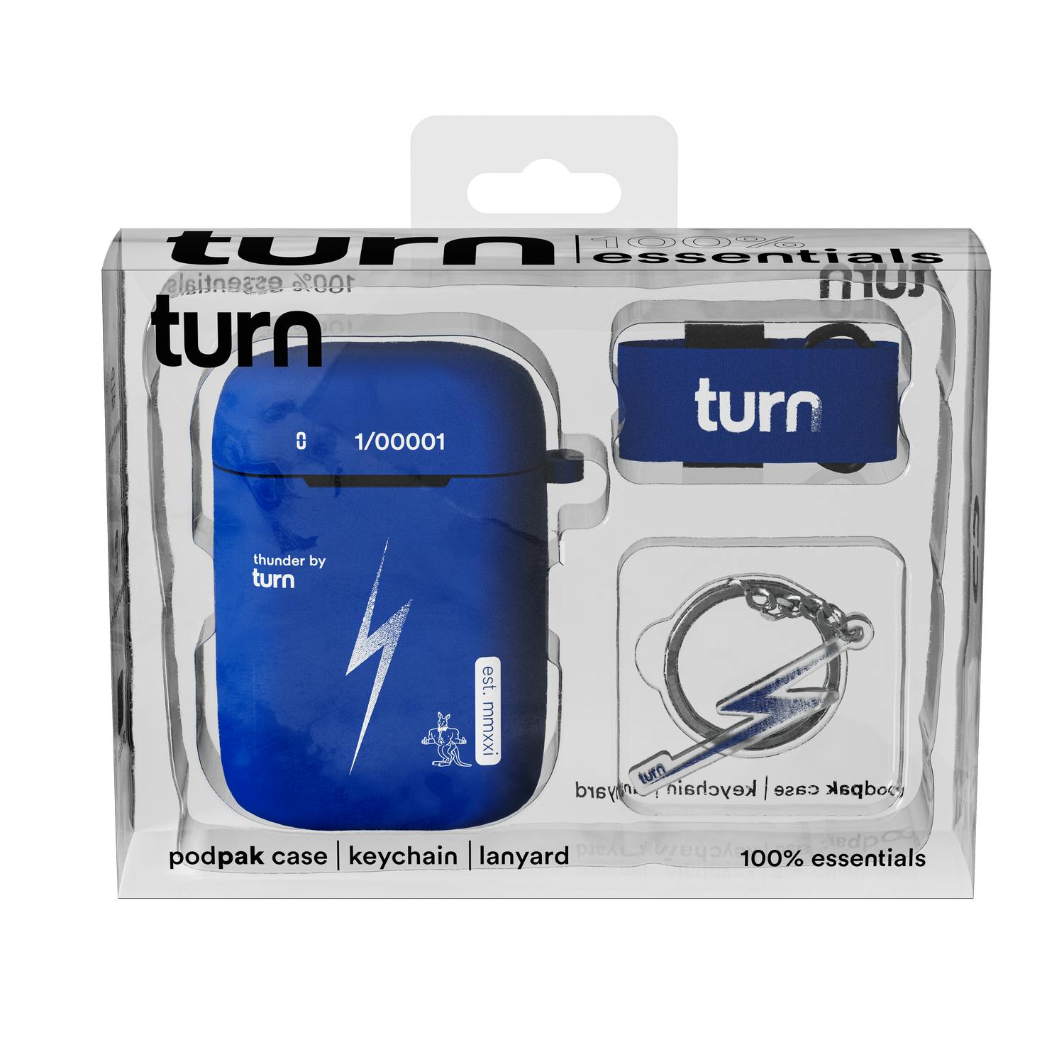 Turn Pod Pak Battery Essential kit Thunder Blue