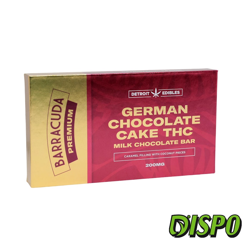 Barracuda - German Chocolate Cake 200mg Bar
