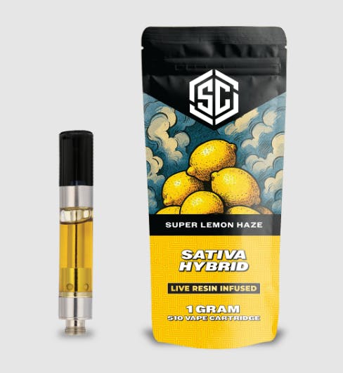 Product: Super Lemon Haze | 510 Thread | Live Resin | The SC