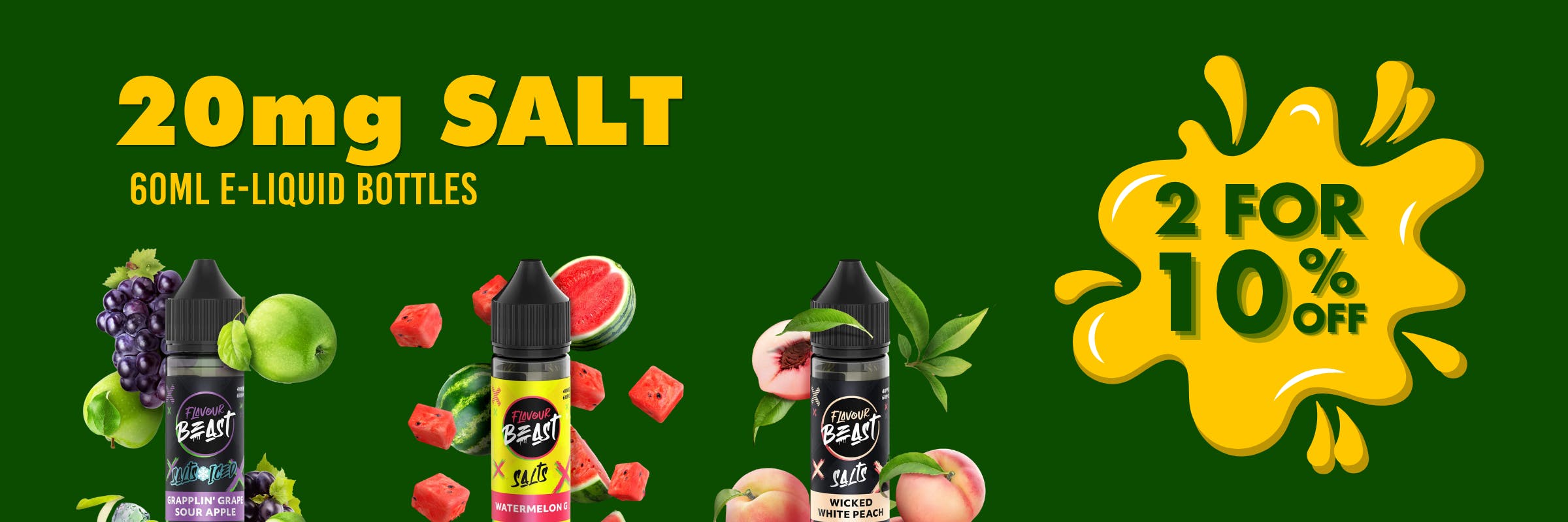 20mg, 60mL, Bottle, Salt Nicotine, Salt Nic, E-liquid, Flavour Beast, Allo, Allday Vapor, Lemon Drop, Drip'n, Drip'n Delish, Drip'n Frozen, Drip'n Lemon, Drip'n delight, Drip'n refresh, Flavour Beast Unleashed, 12 Monkeys, Twelve Monkeys, STLTH, Geek Bar, Geekbar, GCORE, Don Cristo, Suave, Peaceout, Allo Intense, Fruits, Candy, Juice, Soda, Tobacco, Menthol, Ice, Flavourless