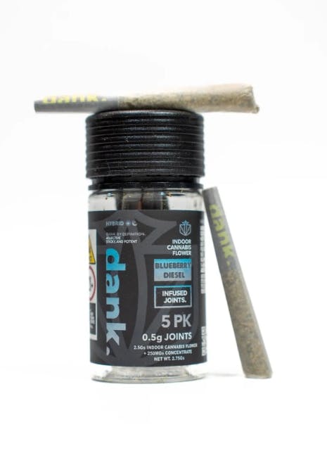 Dank | Blueberry Diesel | Infused | 5ct | 2.75g