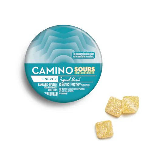 Camino Tropical Burst Gummies 10mg x 10-Pack-active