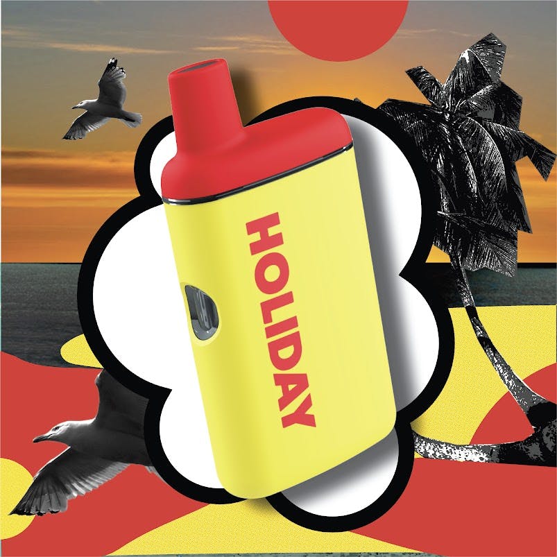 elf bar vape uk Holiday | Disposable Vape | Airplane Mode | Hybrid | 1g - 1g | Vapes &  Carts | Holiday | Long Island Cannabis Club (Rec) main image 1
