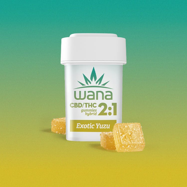 Product Sour Exotic Yuzu 2:1 Gummies 10pk 100mg