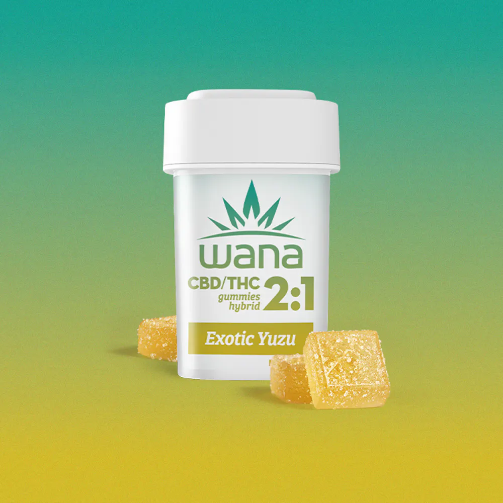 Product Sour Exotic Yuzu 2:1 Gummies 10pk 100mg