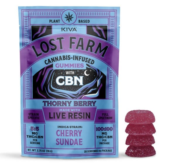 Product: Live Resin Gummy | Cherry Sundae x Thornyberry 1:1 [20pk]